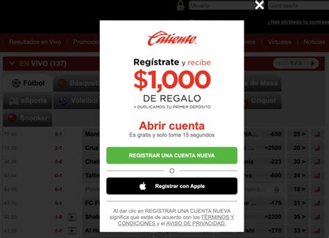 bono caliente|Código promocional Caliente MX .
